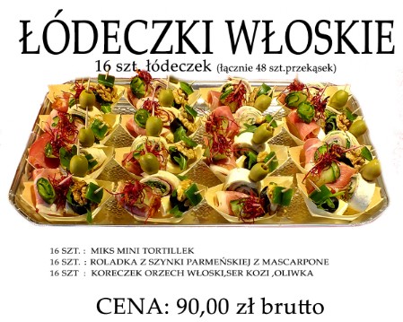 przekaski koktajlowe